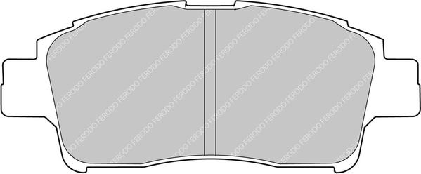 Ferodo Racing FCP1368H - Kit de plaquettes de frein, frein à disque cwaw.fr