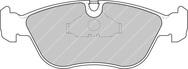 Ferodo Racing FCP1285H - Kit de plaquettes de frein, frein à disque cwaw.fr