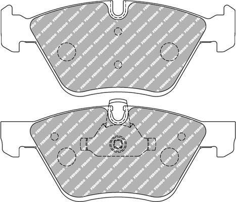 Ferodo Racing FCP1773H - Kit de plaquettes de frein, frein à disque cwaw.fr