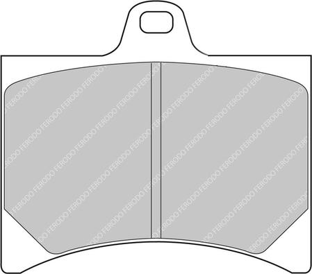 Ferodo Racing FCP253H - Kit de plaquettes de frein, frein à disque cwaw.fr