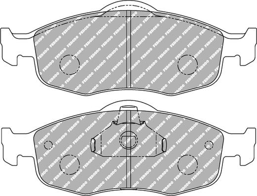 Ferodo Racing FCP766R - Kit de plaquettes de frein, frein à disque cwaw.fr