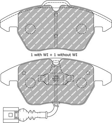 Ferodo Racing FDS1641 - Kit de plaquettes de frein, frein à disque cwaw.fr