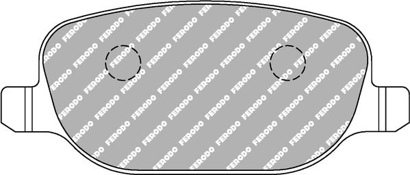 Ferodo Racing FDS1795 - Kit de plaquettes de frein, frein à disque cwaw.fr