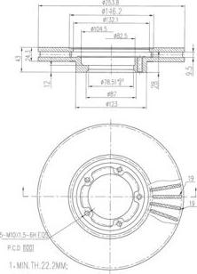 FI.BA FBD276 - Disque de frein cwaw.fr