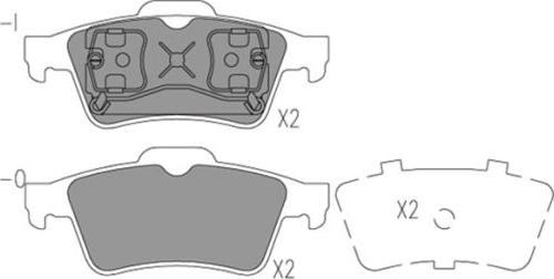 FI.BA FBP4190 - Kit de plaquettes de frein, frein à disque cwaw.fr