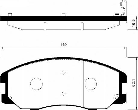 FI.BA FBP4193 - Kit de plaquettes de frein, frein à disque cwaw.fr