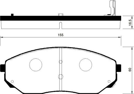 FI.BA FBP4159 - Kit de plaquettes de frein, frein à disque cwaw.fr