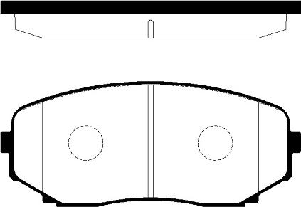 Valeo 606664 - Kit de plaquettes de frein, frein à disque cwaw.fr