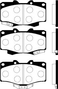 FI.BA FBP4329 - Kit de plaquettes de frein, frein à disque cwaw.fr