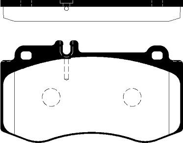 FI.BA FBP4379 - Kit de plaquettes de frein, frein à disque cwaw.fr