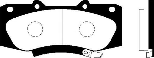 FI.BA FBP4377 - Kit de plaquettes de frein, frein à disque cwaw.fr