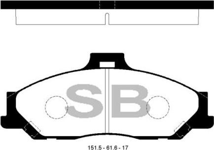 FI.BA FBP1628 - Kit de plaquettes de frein, frein à disque cwaw.fr