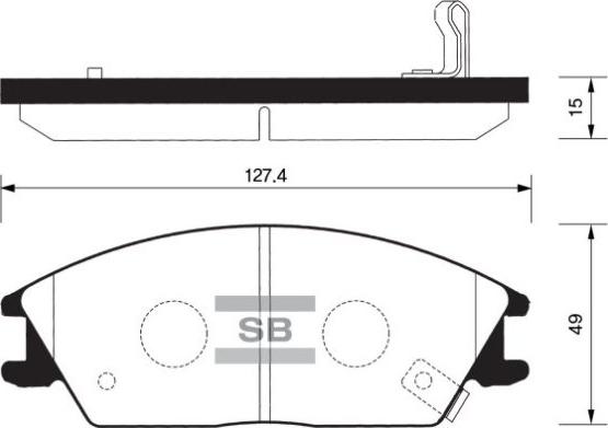 FI.BA FBP1047 - Kit de plaquettes de frein, frein à disque cwaw.fr