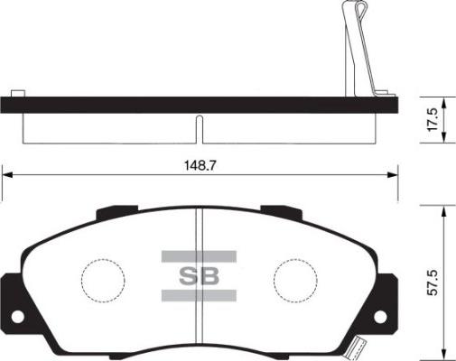 FI.BA FBP1076-F - Kit de plaquettes de frein, frein à disque cwaw.fr