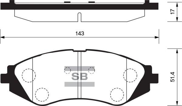 FI.BA FBP1159 - Kit de plaquettes de frein, frein à disque cwaw.fr