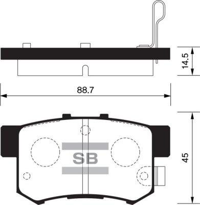 Valeo 32502 - Kit de plaquettes de frein, frein à disque cwaw.fr