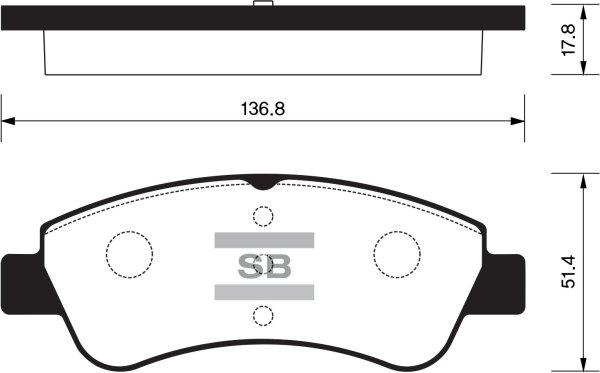 Remsa 084000 - Kit de plaquettes de frein, frein à disque cwaw.fr