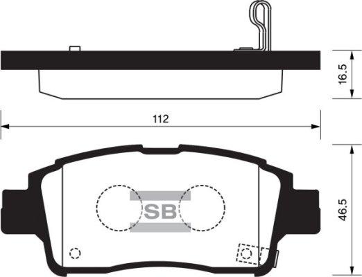 FI.BA FBP1230 - Kit de plaquettes de frein, frein à disque cwaw.fr