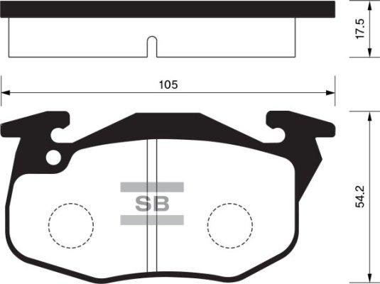 BOSCH 0 986 505 240 - Kit de plaquettes de frein, frein à disque cwaw.fr