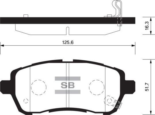 FI.BA FBP2113 - Kit de plaquettes de frein, frein à disque cwaw.fr