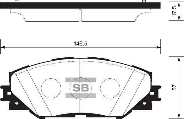 FI.BA FBP2138 - Kit de plaquettes de frein, frein à disque cwaw.fr