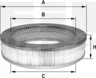 FIL Filter HP 4522 - Filtre à air cwaw.fr