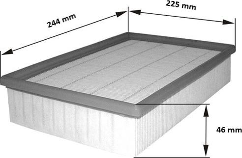 FIL Filter HP 2436 - Filtre à air cwaw.fr