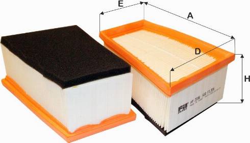 Mann-Filter C1858 - Filtre à air cwaw.fr