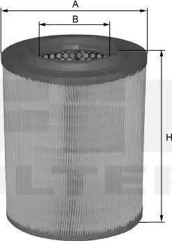 FIL Filter HPU 4431 - Filtre à air cwaw.fr