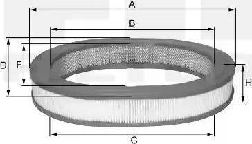 FIL Filter HPU 4300 - Filtre à air cwaw.fr