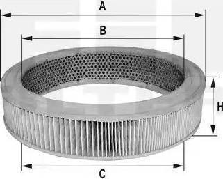 FIL Filter HPU 4411 - Filtre à air cwaw.fr