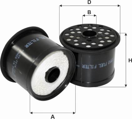 FIL Filter MFE 1910 - Filtre à carburant cwaw.fr