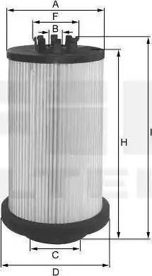 FIL Filter MFE 1339 MBV - Filtre à carburant cwaw.fr