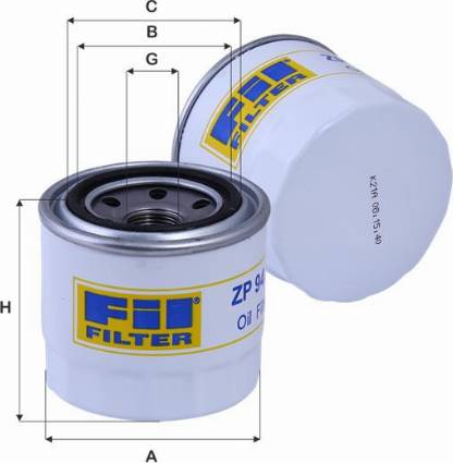 FIL Filter ZP 94 A - Filtre à huile cwaw.fr