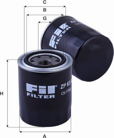 FIL Filter ZP 63 A - Filtre à huile cwaw.fr