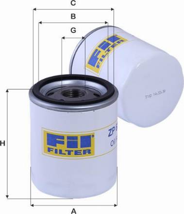 FIL Filter ZP 62 A - Filtre à huile cwaw.fr