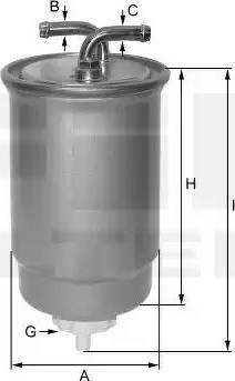 FIL Filter ZP 05/3 F - Filtre à carburant cwaw.fr