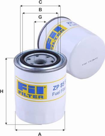 FIL Filter ZP 85 F - Filtre à carburant cwaw.fr