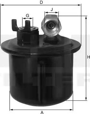 FIL Filter ZP 8069 FM - Filtre à carburant cwaw.fr