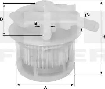 FIL Filter ZP 8066 FP - Filtre à carburant cwaw.fr