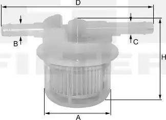 FIL Filter ZP 8060 FP - Filtre à carburant cwaw.fr