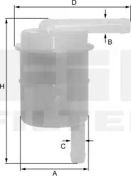 FIL Filter ZP 8068 FP - Filtre à carburant cwaw.fr