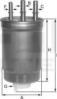 FIL Filter ZP 05/8 F - Filtre à carburant cwaw.fr