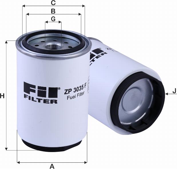 FIL Filter ZP 3035 F - Filtre à carburant cwaw.fr