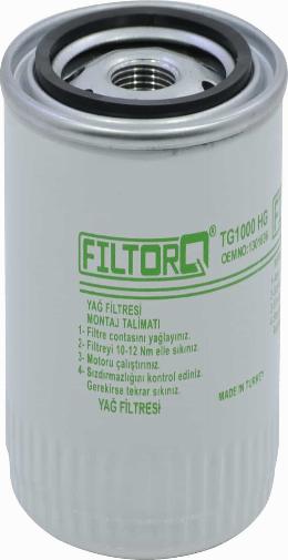 FILTORQ TG1000 HG - Filtre hydraulique, boîte automatique cwaw.fr