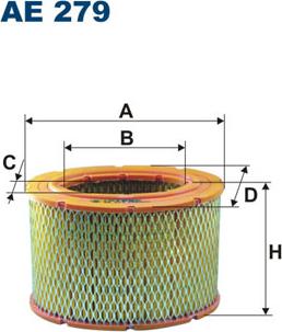 Filtron AE279 - Filtre à air cwaw.fr
