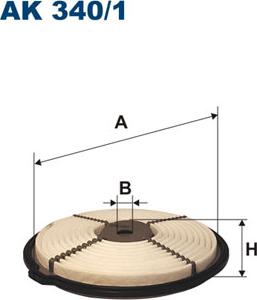Filtron AK340/1 - Filtre à air cwaw.fr
