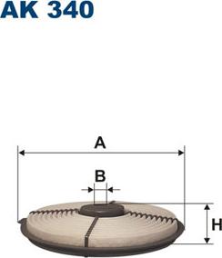 Filtron AK340 - Filtre à air cwaw.fr