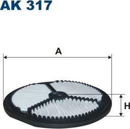 Filtron AK317 - Filtre à air cwaw.fr