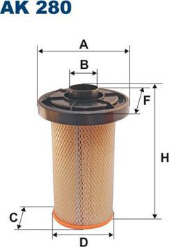 Filtron AK280 - Filtre à air cwaw.fr